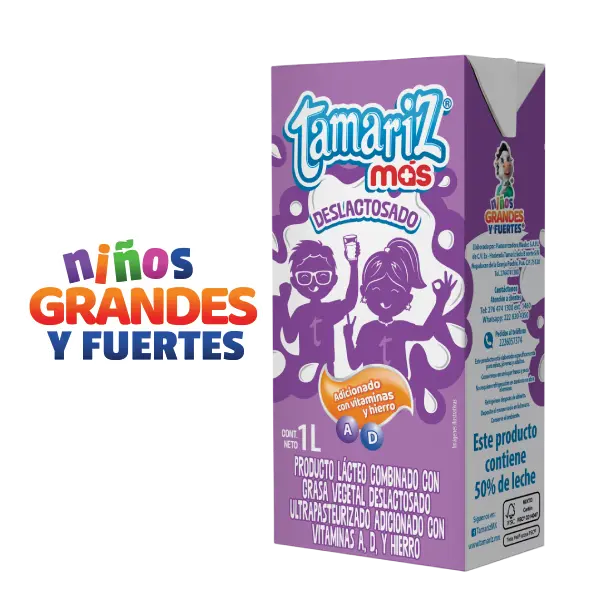 Leche tamariz Producto Lácteo Deslactosado